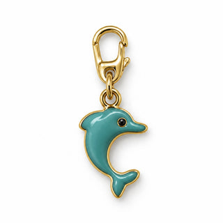 Enamel Dolphin – Teal